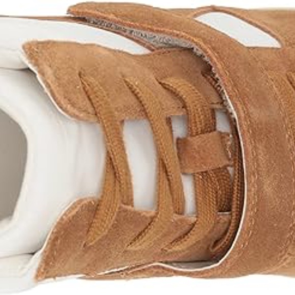 ASH Women's Bowie Sneaker size 9 fit like 8.5 wedge heel brown and white - Picture 3 of 7